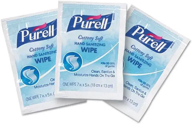 Alt view image 3 of 9 - Cottony Soft Hand Sanitizing Wipes, Single Packets, PK1000 PURELL 9026-1M