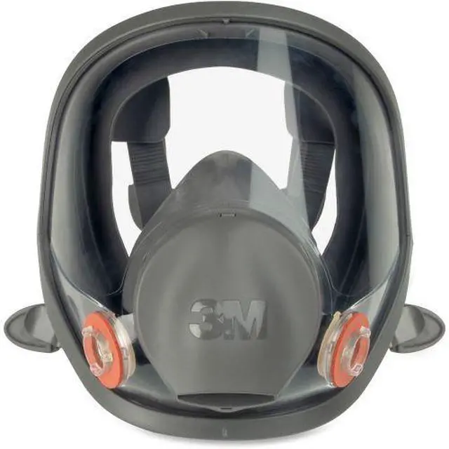 Alt view image 5 of 6 - 3M Large Thermoplastic Elastomer Full Face Reusable Series 6000 Facepiece