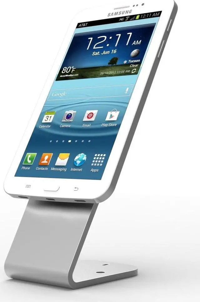 Alt view image 3 of 17 - Compulocks Hovertab Security Tablet Lock Stand Silver