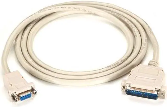 Main image of Black Box EVMTBMC-0006 Premium Rs232 At Modem Cable Db 9F/Db25M 6Ft.
