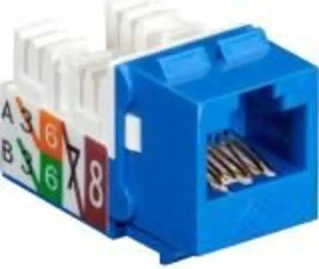 Main image of 25-PK BLUE UNSHIELDED CAT6 KEYS