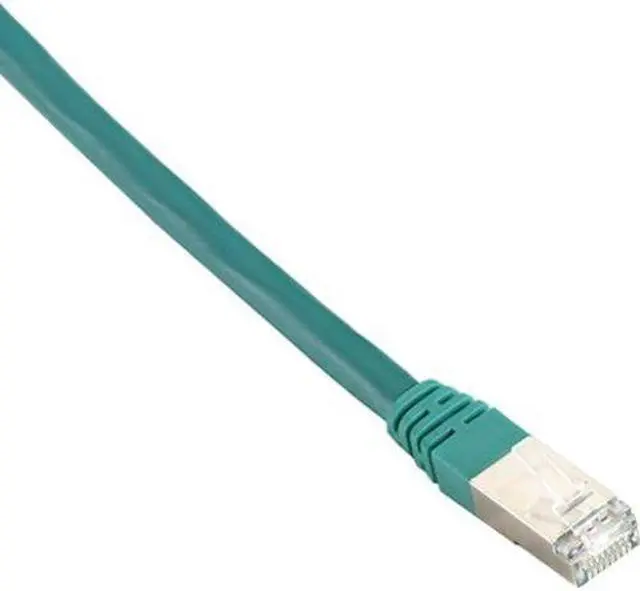 Alt view image 2 of 3 - CAT6 400-MHz, Shielded, Solid Backbone Cable (FTP), Plenum, Green, 3-ft