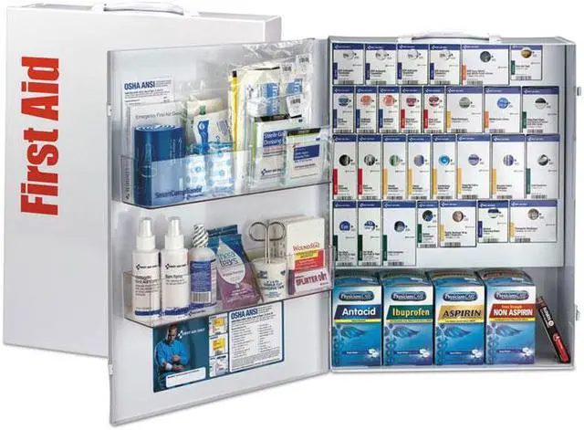 Main image of First Aid Only 90732 Ansi 2015 Compliant Industrial First Aid Kit For 150 People, 925 Pieces