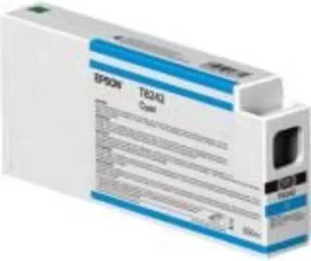 Alt view image 2 of 7 - Epson UltraChrome HD Cyan 350mL Ink Cartridge #T824200