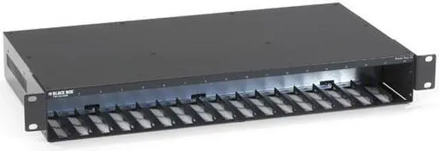 Main image of Black Box LHC018A-AC-R2 Power Tray 18-Slot For Multipow Er Miniature Media Converters