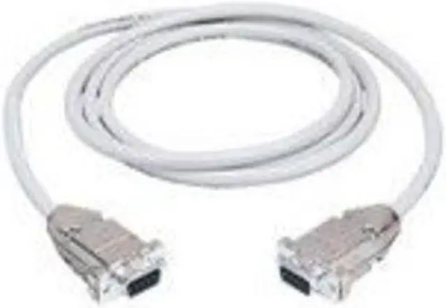 Main image of Black Box EYN257T-0006-MF Rs232 Shielded Null Modem Cable With Metal Hoods Db9M/F 6Ft.