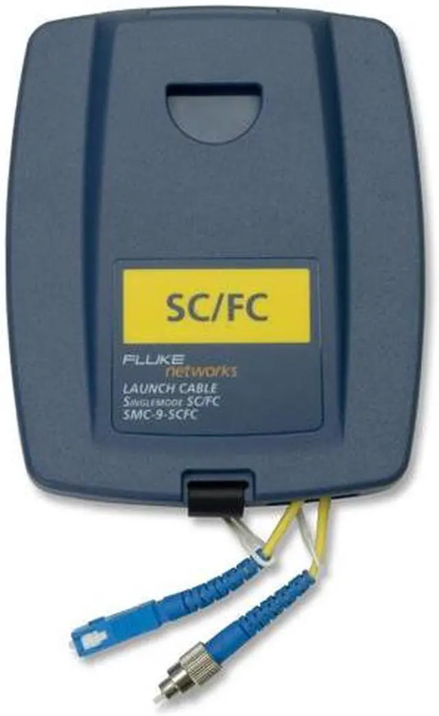 Alt view image 3 of 3 - Fluke Networks SMC-9-SCFC Fiber Optic Cable
