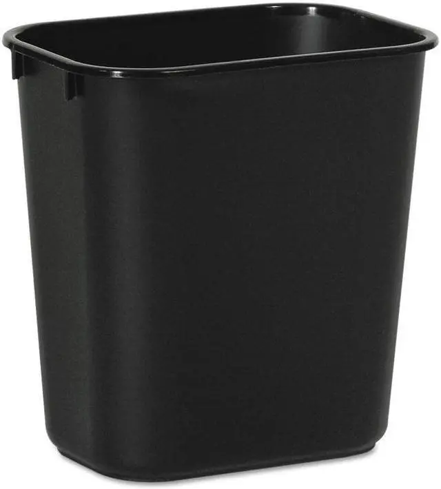 Alt view image 2 of 3 - Boardwalk Soft-Sided Wastebasket, 14 Qt, Plastic, Black 14QTWBBLA