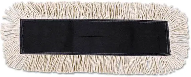 Main image of Boardwalk BWK1624 Disposable Dust Mop Head, Cotton/Synthetic, 24W X 5D, White