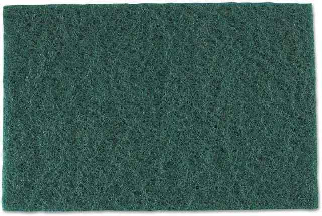 Main image of Royal RPP S960 Medium-Duty Scouring Pad, 6.00" x 9.00", Green, 60 / Case
