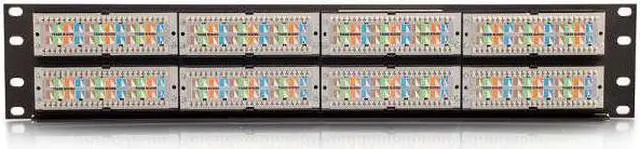 Main image of C2G 37200 48-PORT CAT6 110-TYPE PATCH PANEL