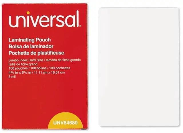 Alt view image 2 of 7 - Universal Laminating Pouches - UNV84680