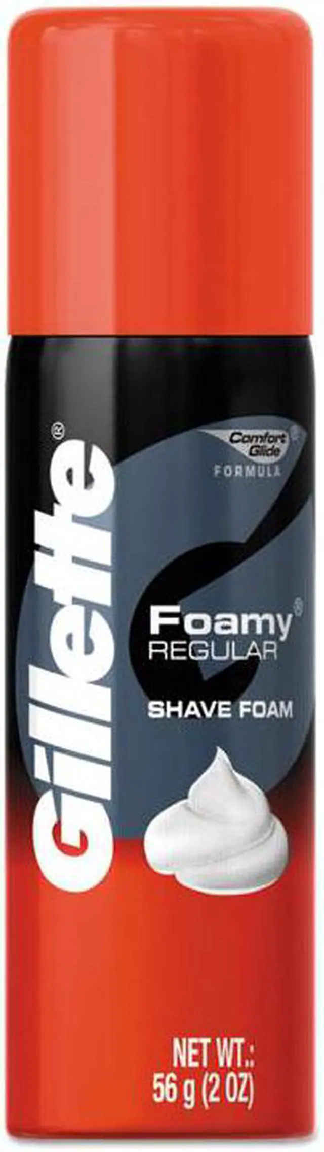 Alt view image 4 of 7 - Comfort Glide Foamy Regular Shave Foam - 2 oz Shaving Foam