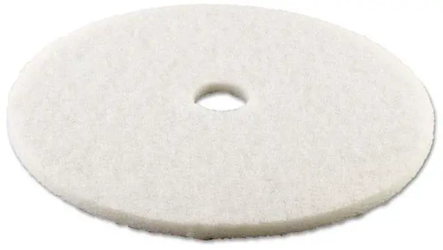 Alt view image 3 of 14 - Standard 24-Inch Diameter Polishing Floor Pads, White BWK4024WHI