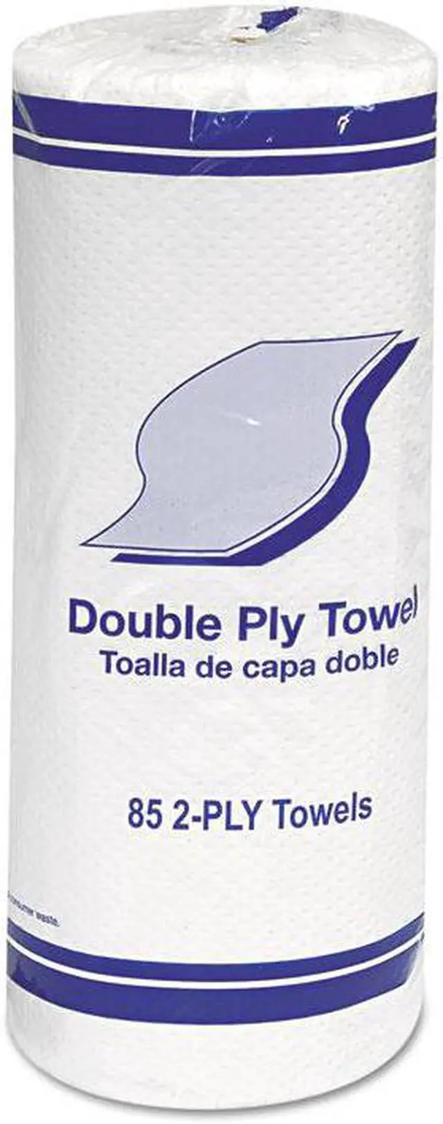 Main image of Whitehall GEN1797 Kitchen Roll Towels, 2-Ply, 11 Inch , White, 85/Roll, 30 Rolls/Carton