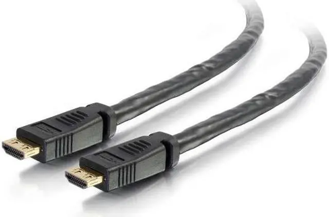 Alt view image 4 of 13 - C2G 42532 Standard Speed HDMI Cable with Gripping Connectors, CL2P-Plenum Rated, TAA Compliant (50 Feet, 15.24 Meters)
