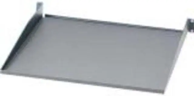 Alt view image 4 of 7 - Panduit SRM19FM1 1Ru 19In Front Mount Shelf 30Lbs Steel