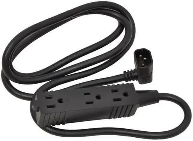 Alt view image 6 of 12 - Ergotron 97-703 StyleView 3-Outlet Power Strip