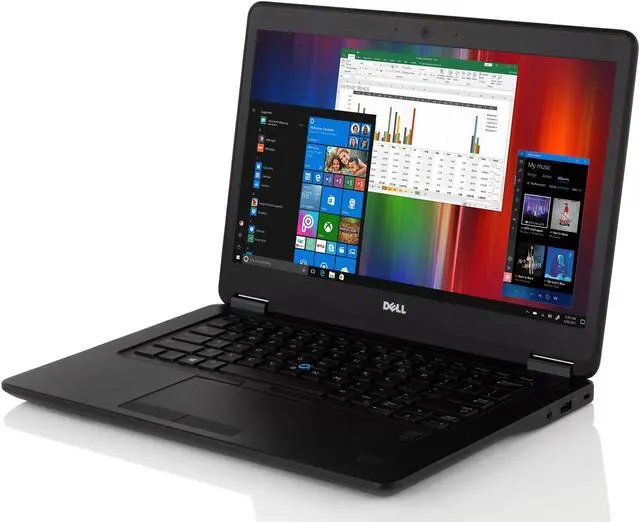 Alt view image 4 of 7 - Dell Latitude E7450 Notebook, 14" FHD, Intel Dual-Core i5-5300U Upto 2.9GHz, 16GB RAM, 256GB SSD, HDMI, MiniDP, Card Reader, Backlit Keyboard, Wi-Fi, Bluetooth, Windows 10 Pro