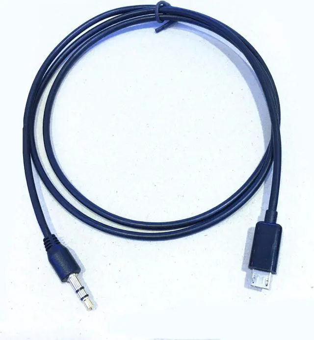 Alt view image 6 of 6 - Micro-USB to 3.5mm Audio Car AUX Cable