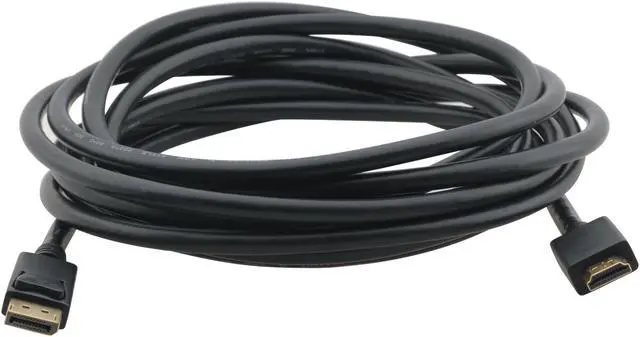 Alt view image 2 of 4 - KRAMER ELECTRONICS 97-0601010 DISPLAYPORT TO HDMI MALE - MALE CABLE 10