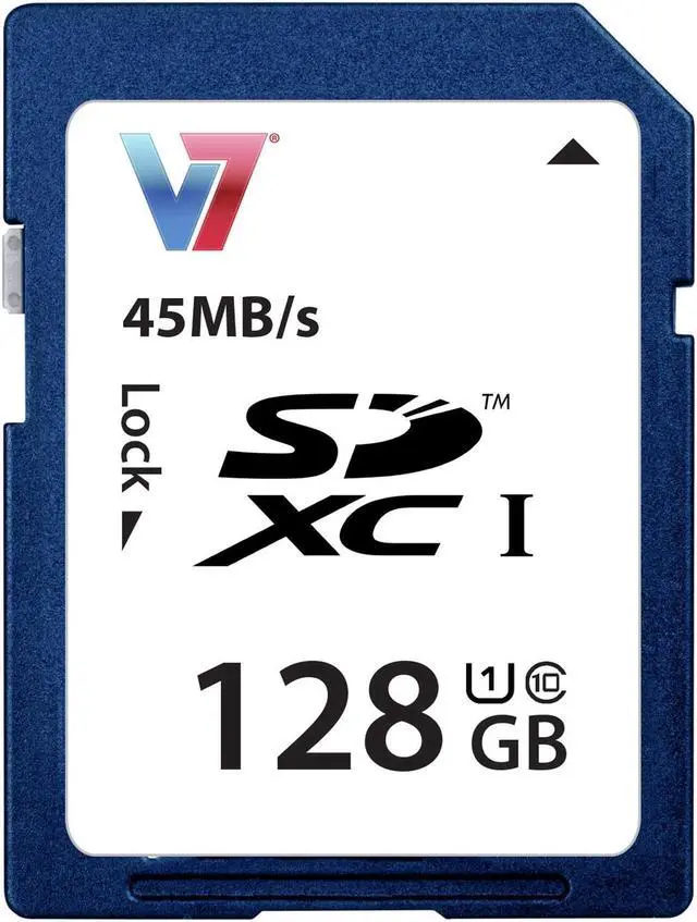Alt view image 4 of 8 - V7 128 GB Secure Digital Extended Capacity (SDXC)