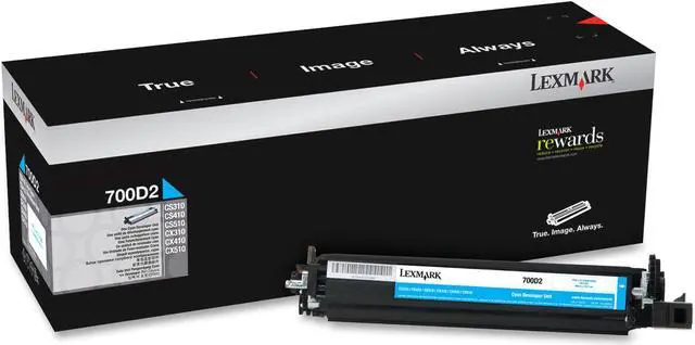 Alt view image 2 of 12 - LEXMARK 700D2 CYAN DEVELOPER UNIT
