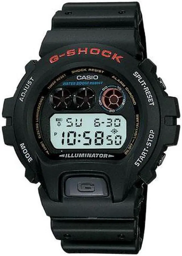 Alt view image 4 of 12 - CASIO DW6900-1V G Shock Digital Watch