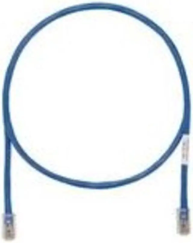 Alt view image 3 of 8 - Panduit UTPSP7BUY 7 ft. Cat 6 Blue Network Ethernet Cable