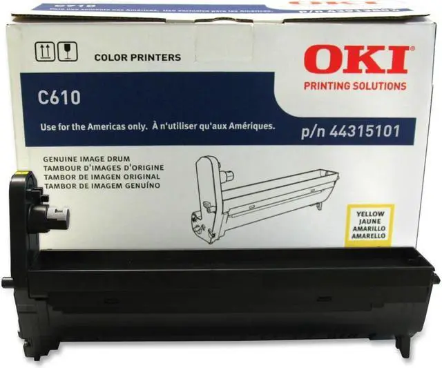 Alt view image 7 of 20 - Oki 44315101/02/03/04 Image Drum - LED Print Technology - 20000 Pages - 1 Each