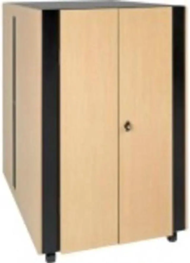 Alt view image 2 of 18 - Tripp Lite 24U SmartRack Sound Proof Server Rack - Quiet Acoustic Server Rack (SRQ24U)
