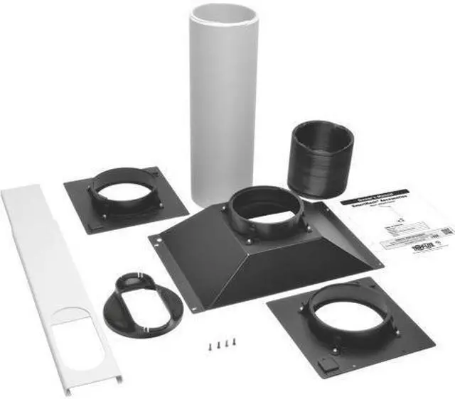 Alt view image 4 of 20 - Tripp Lite SRCOOL7KDUCT Exhaust Duct Kit For Rackmount Cooling Unit - Rack Air Duct Kit - Black