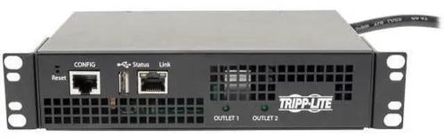 Alt view image 9 of 20 - Tripp Lite PDU15NETLX 2-Outlet PDU
