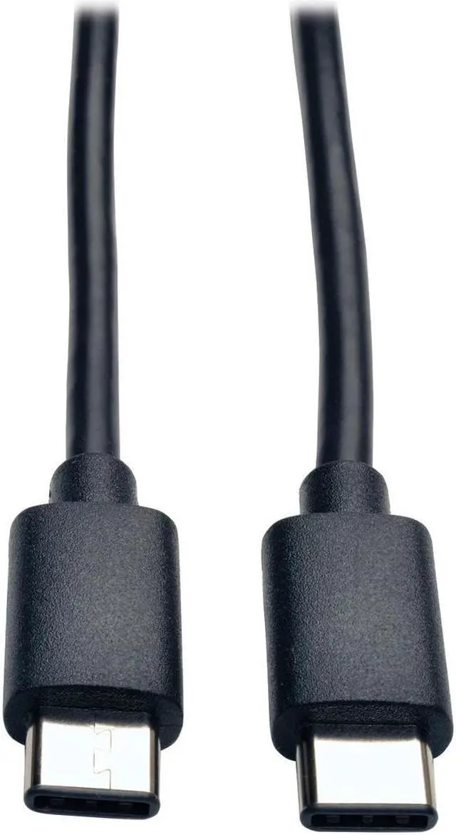 Alt view image 2 of 10 - Tripp Lite USB 2.0 Hi-Speed Cable, USB Type-C (USB-C) to USB Type-C M/M, 6-ft. Length