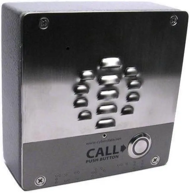 Alt view image 2 of 4 - CyberData 011186 VoIP V3 Outdoor Intercom