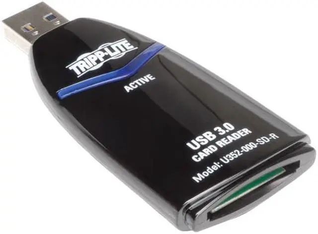 Alt view image 2 of 5 - Tripp Lite U352-000-SD-R USB 3.0 Super Speed SDXC Card Reader - c ...