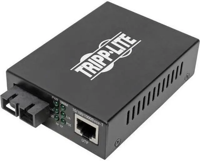 Alt view image 3 of 14 - Tripp Lite N785-P01-SC-MM2 Transceiver/Media Converter