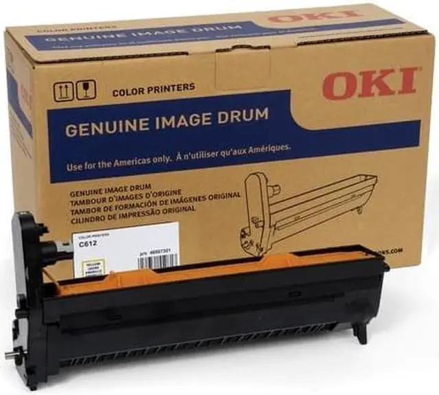 Alt view image 2 of 7 - Oki 30K Yellow Image Drum For C612