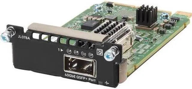 Alt view image 3 of 12 - HP Aruba 3810M 1QSFP plus 40GbE Module Network Accessory Kit