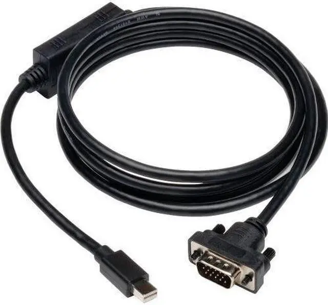 Alt view image 3 of 11 - Tripp Lite P586-010-VGA-V2 10 ft. Mini DisplayPort 1.2 to VGA Active Adapter Cable, Mini DP to HD15 (M/M), 1920x1200/1080p