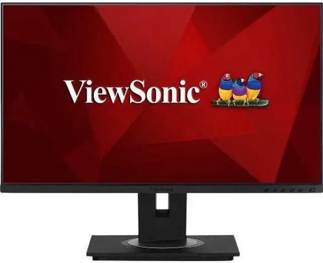 Alt view image 8 of 15 - ViewSonic VG2455-2K 24 Inch IPS 1440p Monitor with USB C 3.1, HDMI, DisplayPort and 40 Degree Tilt Ergonomics for Home and Office