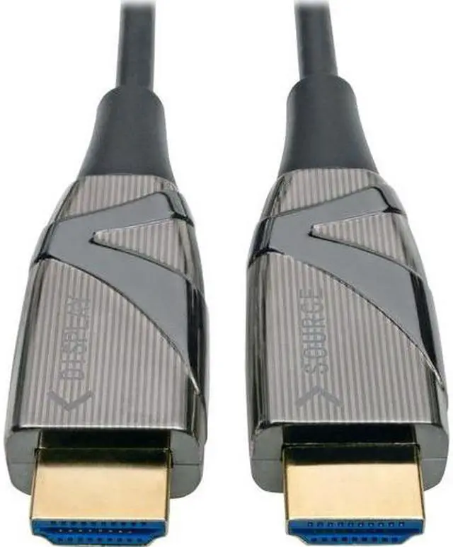 Alt view image 2 of 8 - Tripp Lite Fiber Optic HDMI 2.0 (Active HDMI Cable), High Speed HDMI Cable, 4K, 60Hz, 4:4:4, 18 Gbps, 30 m. (98 ft.) Black (P568-30M-FBR)