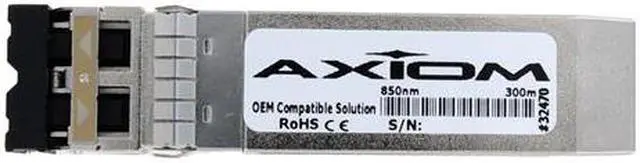 Alt view image 3 of 7 - Axiom JW091A-AX Sfp+ Transceiver Module (Equivalent To: Aruba Networks Jw091A) - 10 Gige - 10Gbase-Sr - Lc Multi-Mode - Up To 984 Ft - 850 Nm - For Aruba 7205, 7210, 7220, 7240