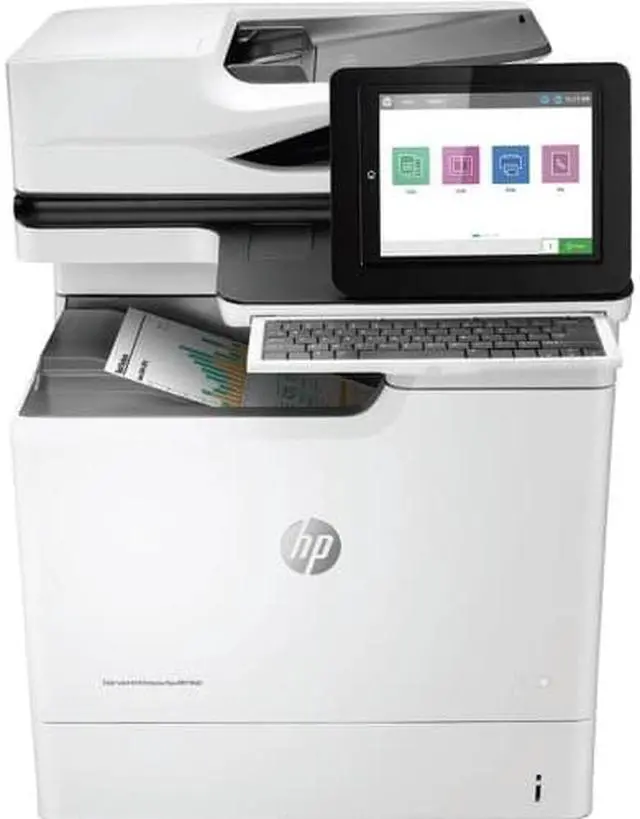 Alt view image 9 of 20 - HP LaserJet Enterprise MFP M681dh - Multifunction printer - color - laser Business Printers
