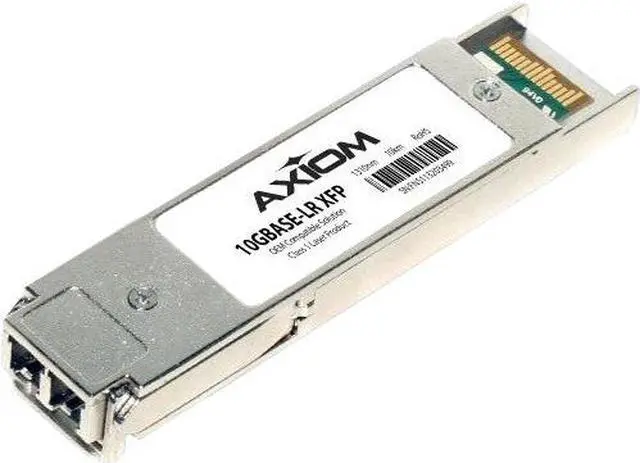 Alt view image 3 of 9 - Axiom XFP Transceiver Modules are certified 100% compliant in all OEM applications. They are pre-configured with an application specific code to meet the requirement set forth by the router and switch OEMs. Axiom compatible transceivers per