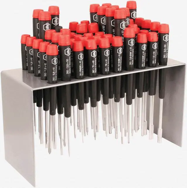 Alt view image 3 of 10 - Wiha 92190 50 Piece Master Technicians Bench Top Screwdriver Set