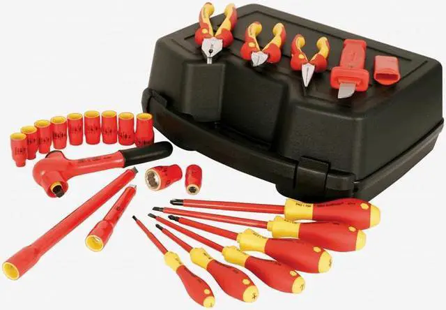 Alt view image 3 of 6 - Wiha 31592 24 Piece Insulated 3/8" Drive Metric Socket Box Set