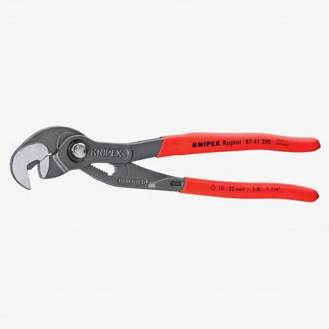 Main image of KNIPEX 87 41 250 Tongue and Groove Pliers,Nutbuster