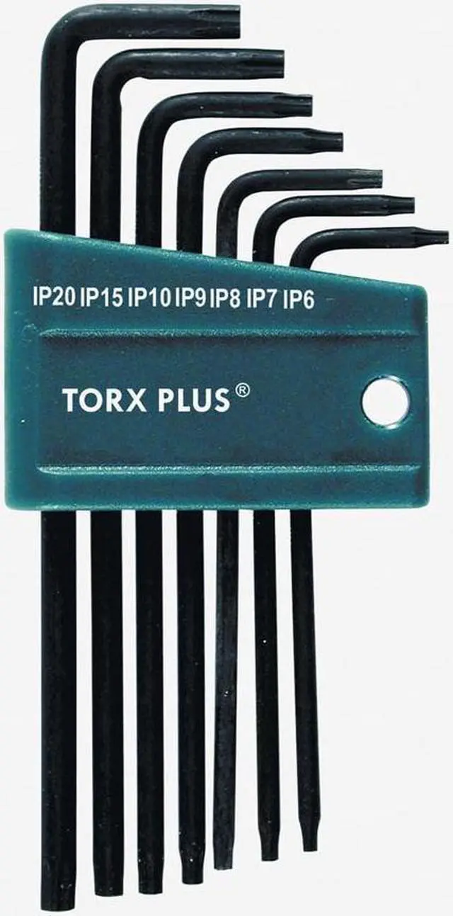 Alt view image 3 of 10 - Wiha 36690 7 Piece TorxPlus L-Key Long Arm Set
