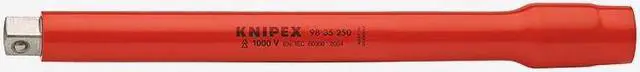 Alt view image 3 of 4 - Knipex 98-35-250 Insulated 250 mm Extension Bar 3/8" Square drive